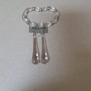 ALDO BANGLE AND EARRING.